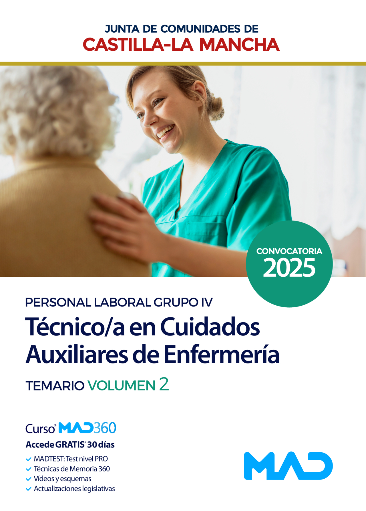 Técnico/a en Cuidados Auxiliares de Enfermería (Grupo IV Personal Laboral)
