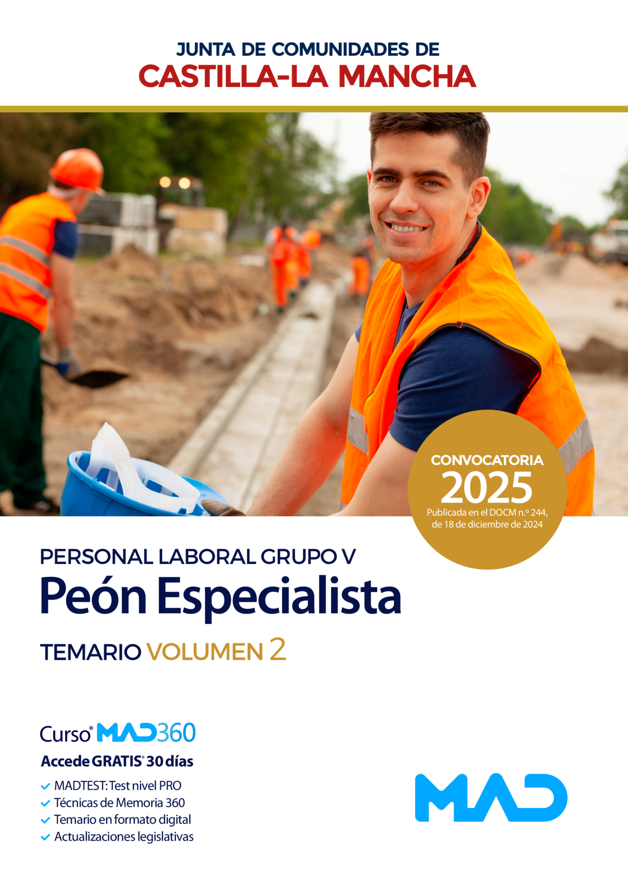 Peón Especialista (Personal Laboral Grupo V)