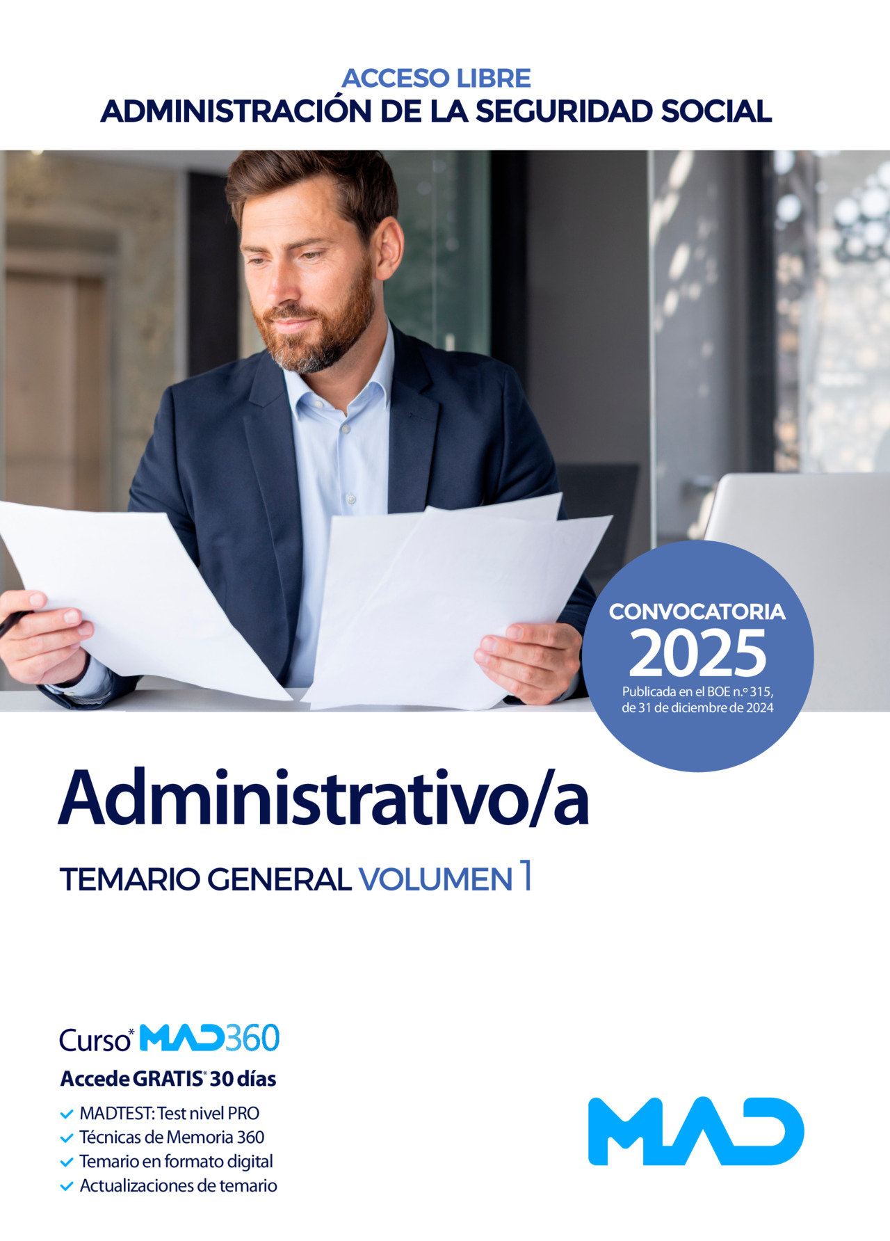 Administrativo Seguridad Social (Turno Libre)