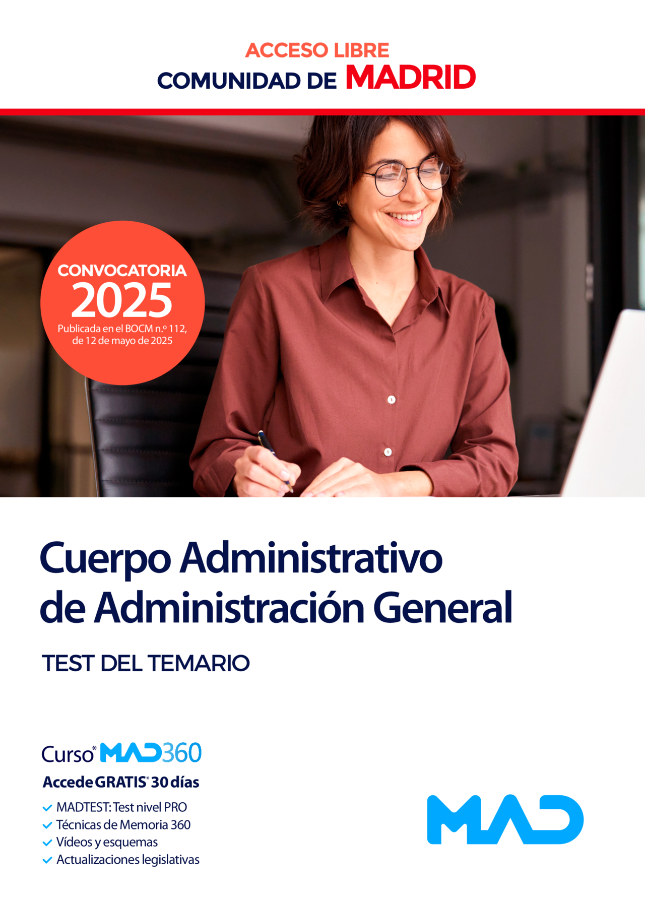 Cuerpo de Administrativos de Administración General (acceso libre)