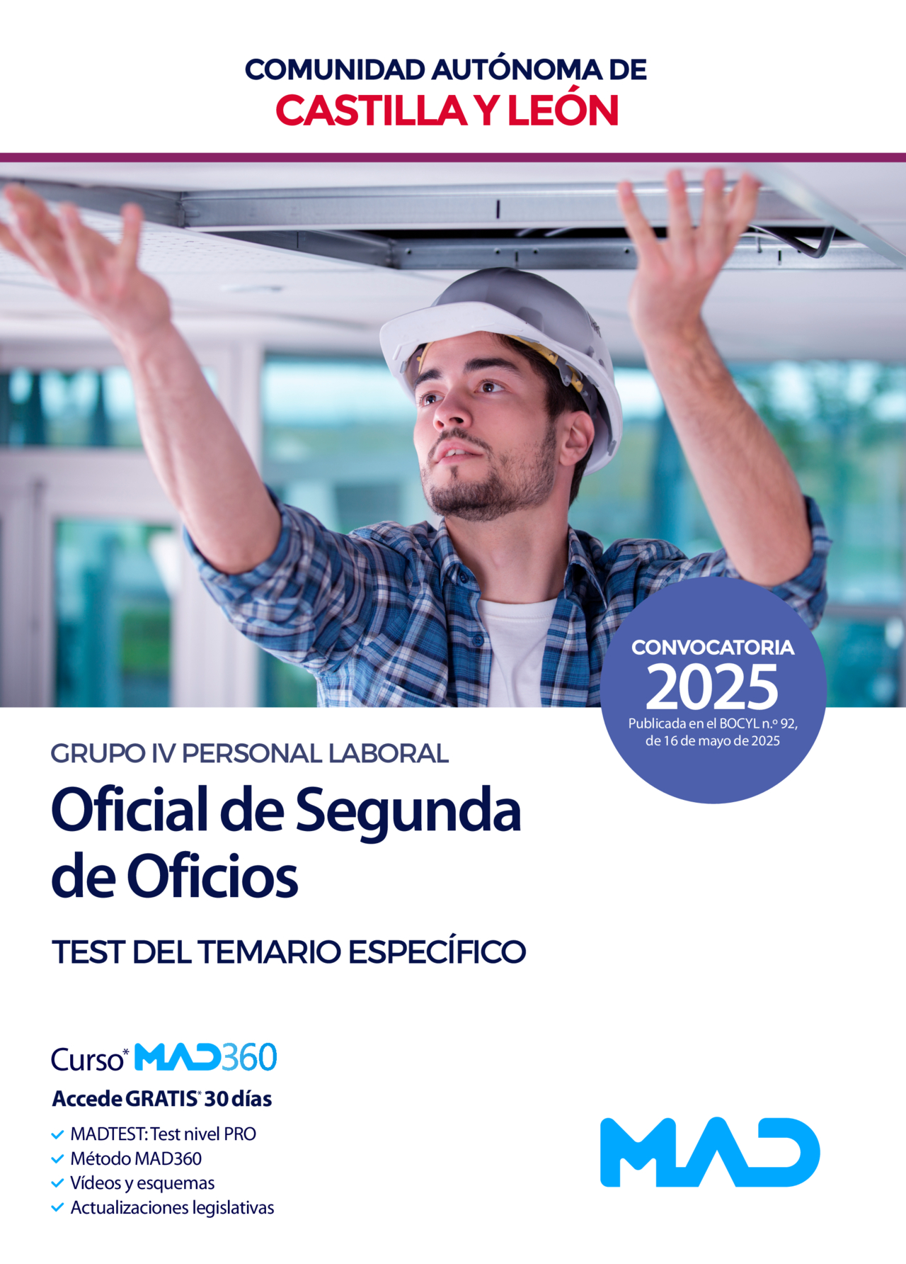 Oficial de Segunda de Oficios (Grupo IV Personal Laboral)