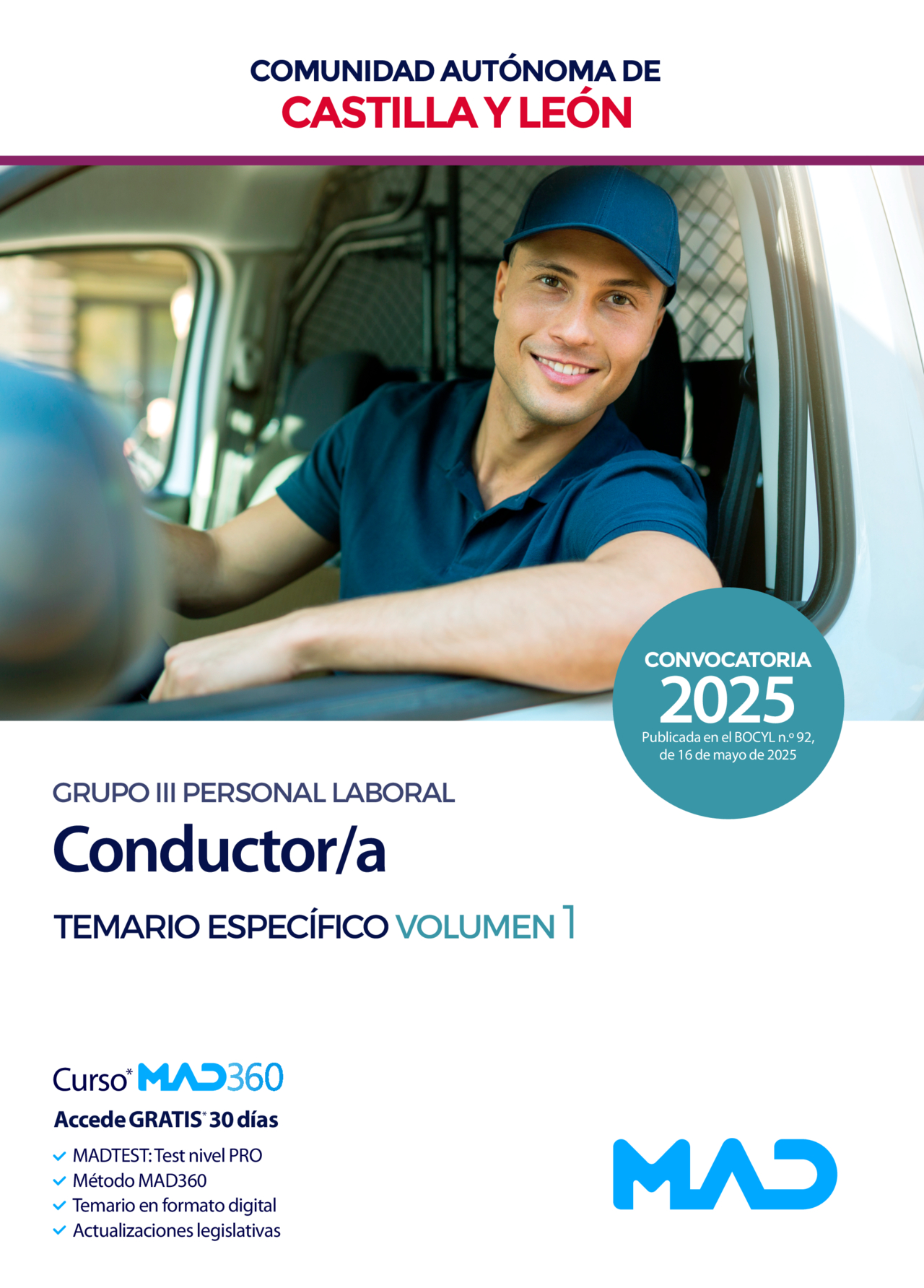 Conductor/a (Grupo III Personal Laboral)