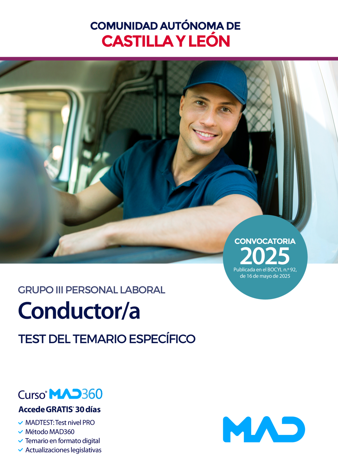 Conductor/a (Grupo III Personal Laboral)
