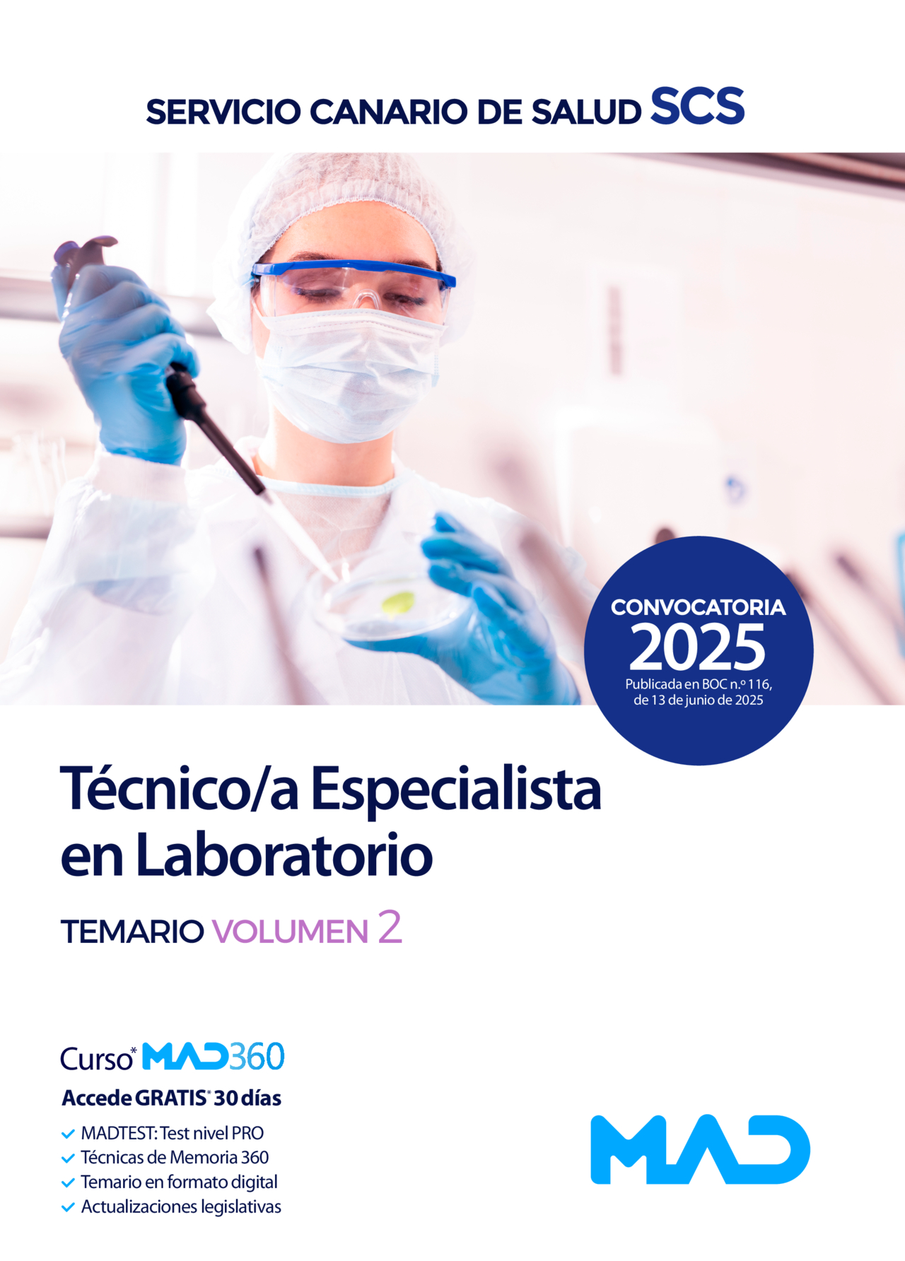 Técnico/a Especialista en Laboratorio