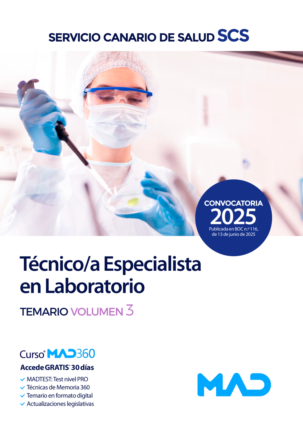 Técnico/a Especialista en Laboratorio