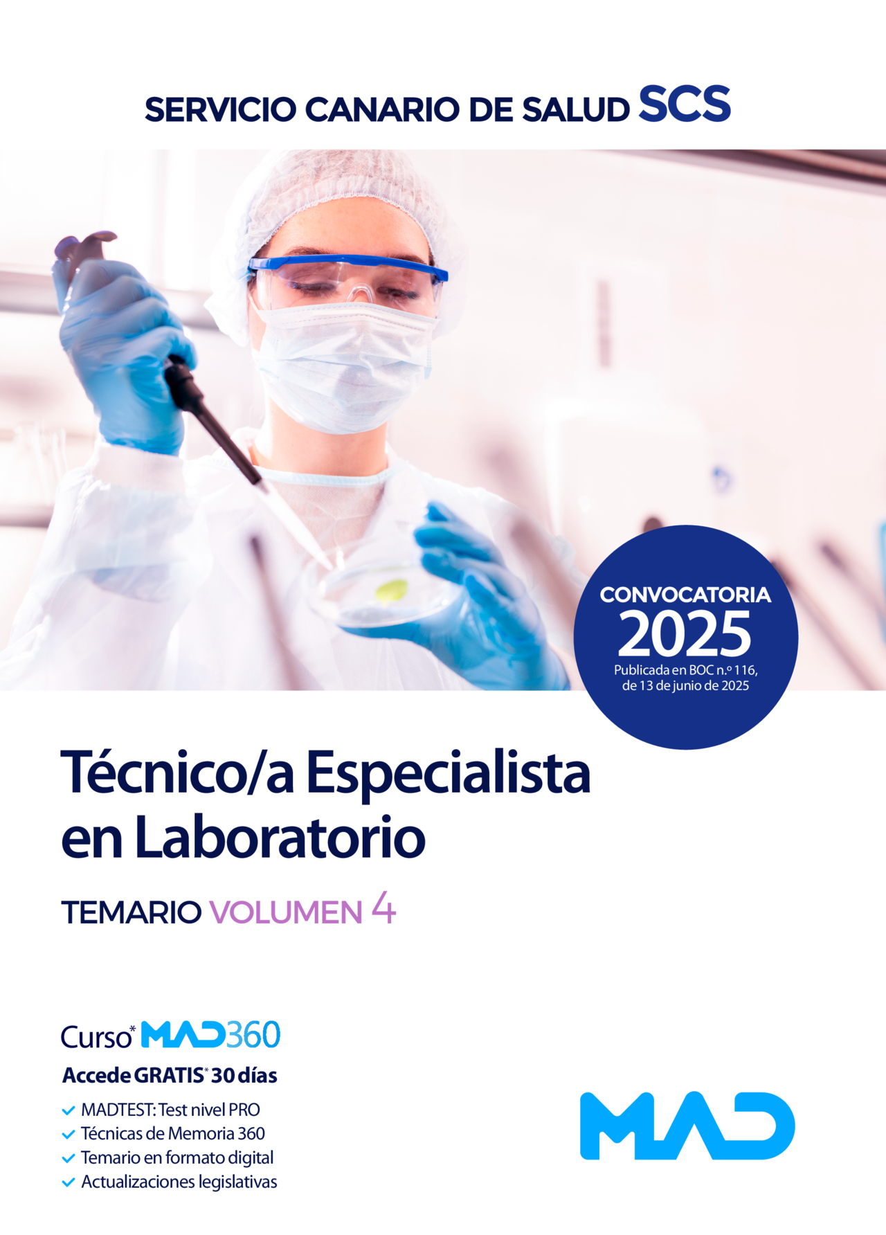 Técnico/a Especialista en Laboratorio