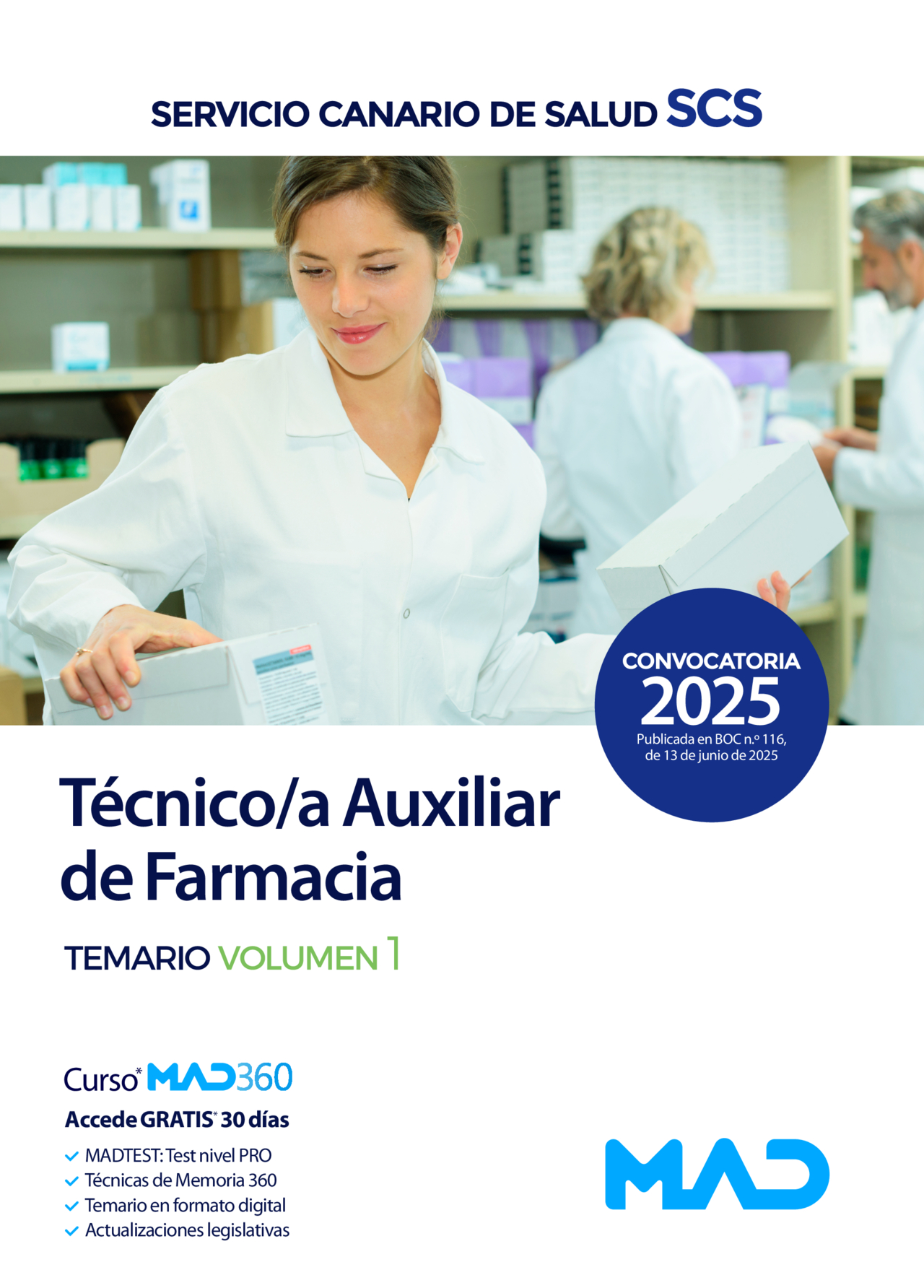 Técnico/a Auxiliar de Farmacia