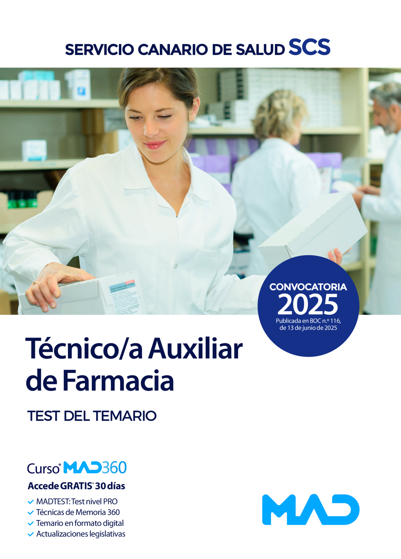 Técnico/a Auxiliar de Farmacia