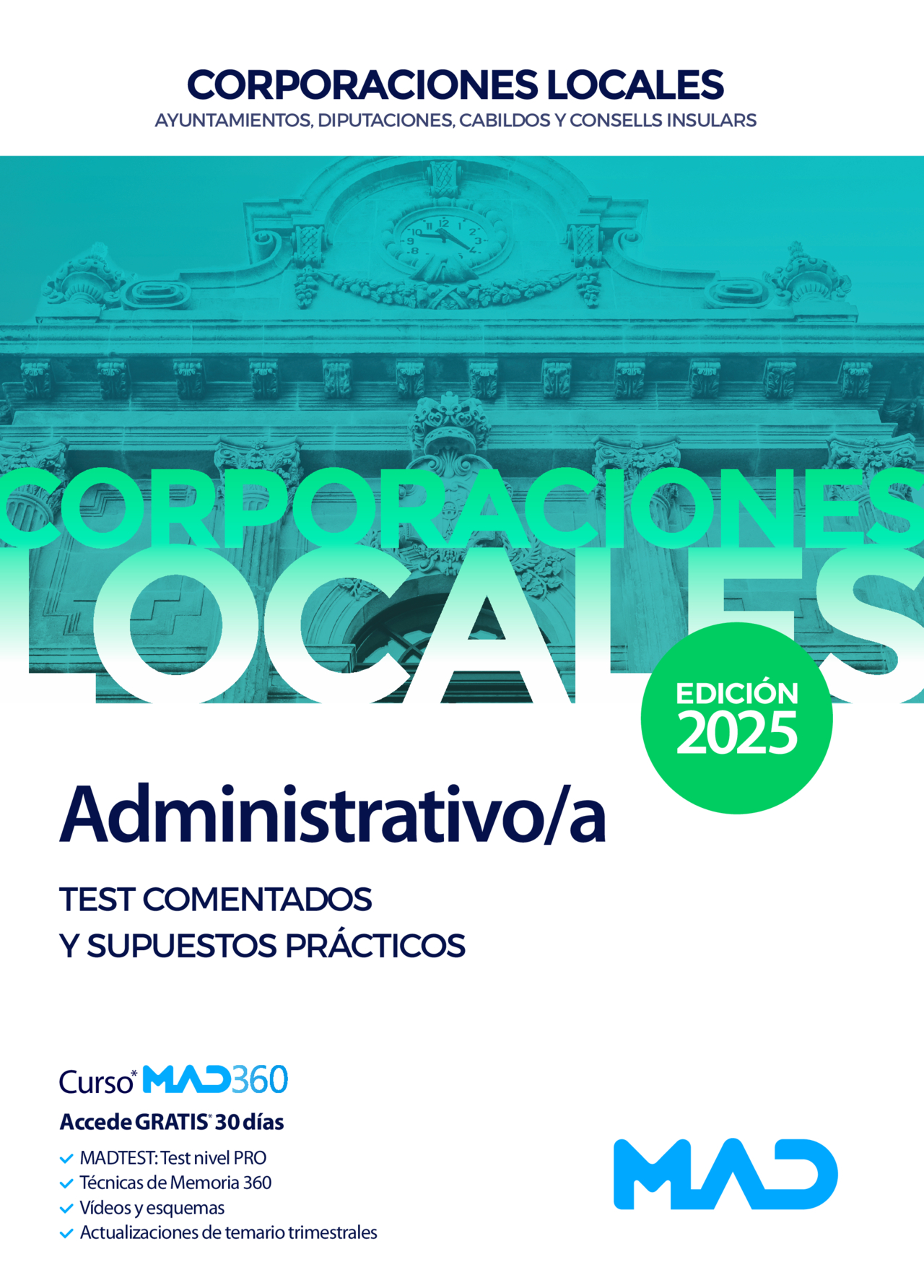 Administrativo/a de Ayuntamientos, Diputaciones y otras Corporaciones Locales