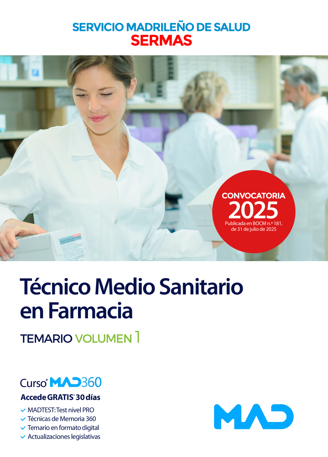 Técnico Medio Sanitario en Farmacia