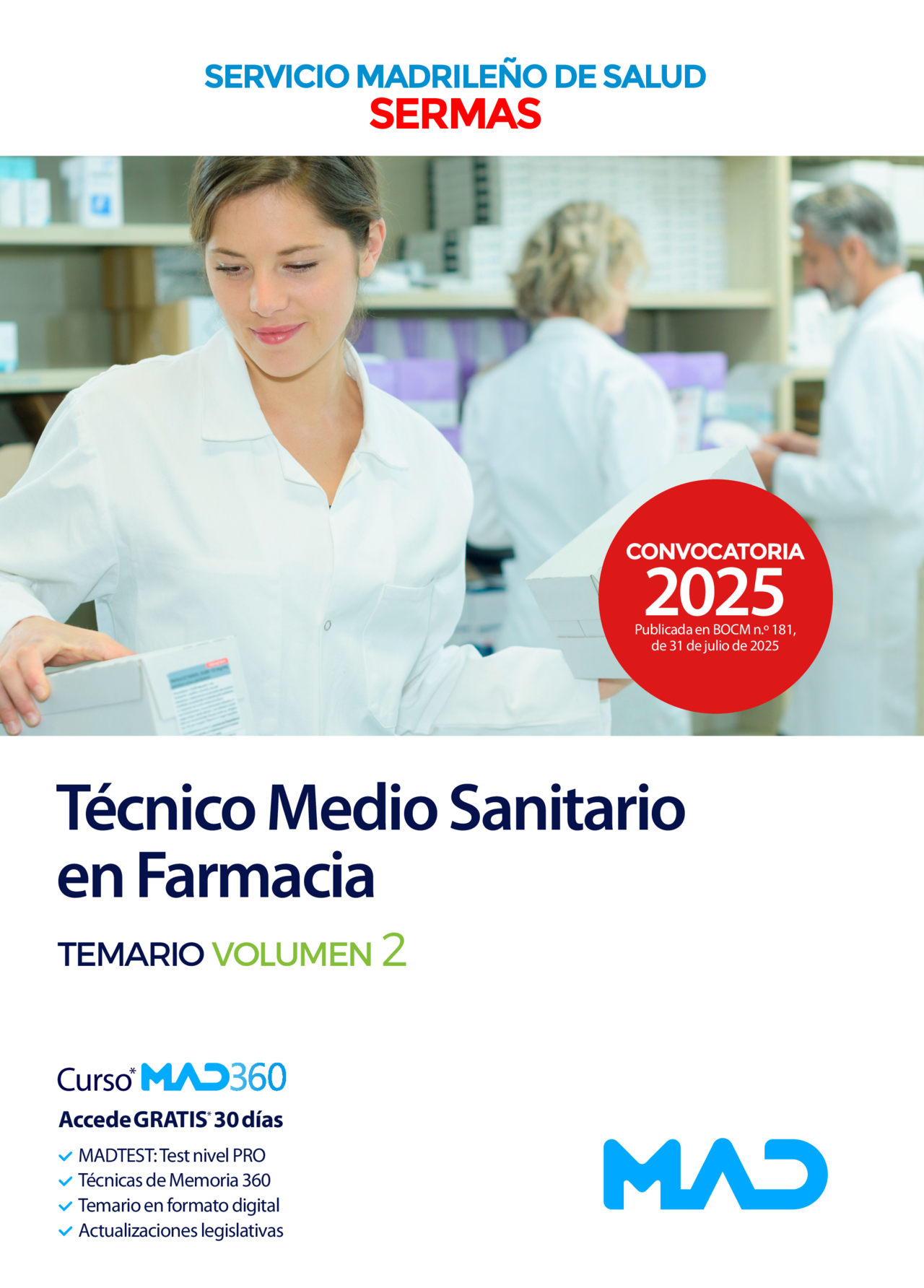 Técnico Medio Sanitario en Farmacia