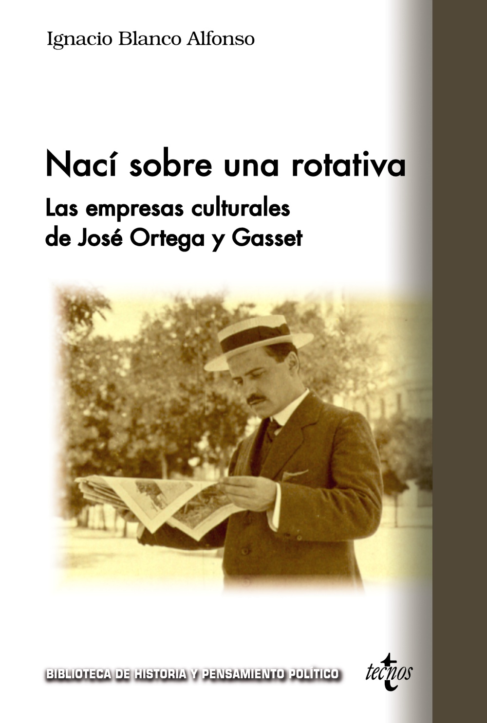 Nací sobre una rotativa