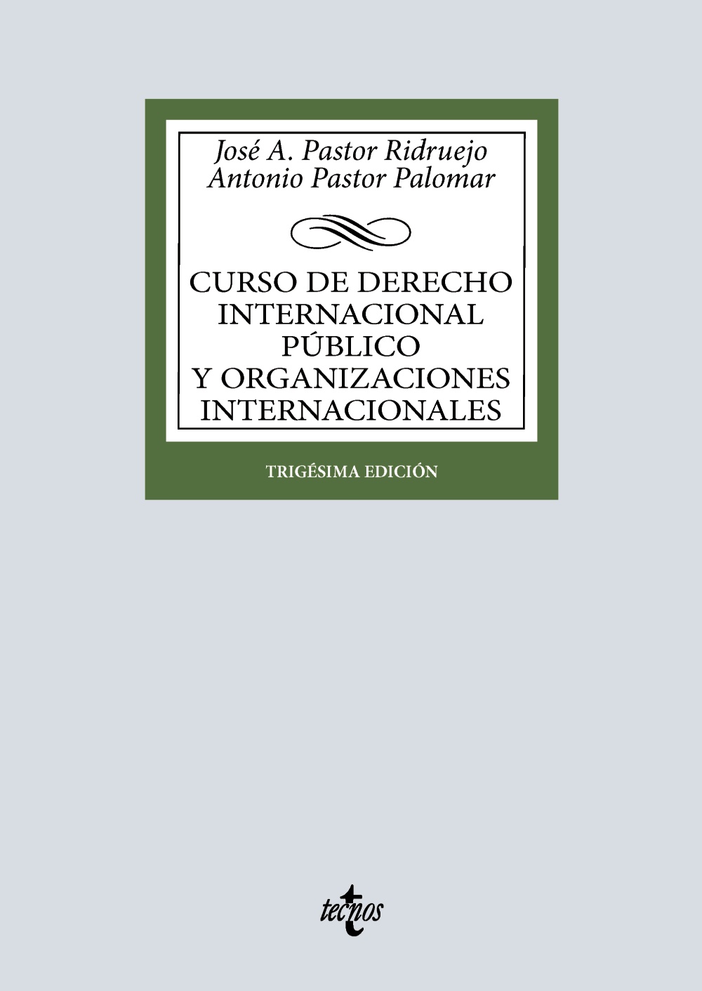 Curso de Derecho Internacional Público y de Organizaciones Internacionales (30ª Edición)
