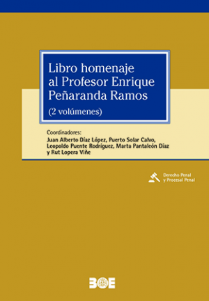 Libro homenaje al Profesor Enrique Peñaranda Ramos