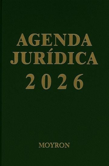 Agenda jurídica Moyron 2026 Verde