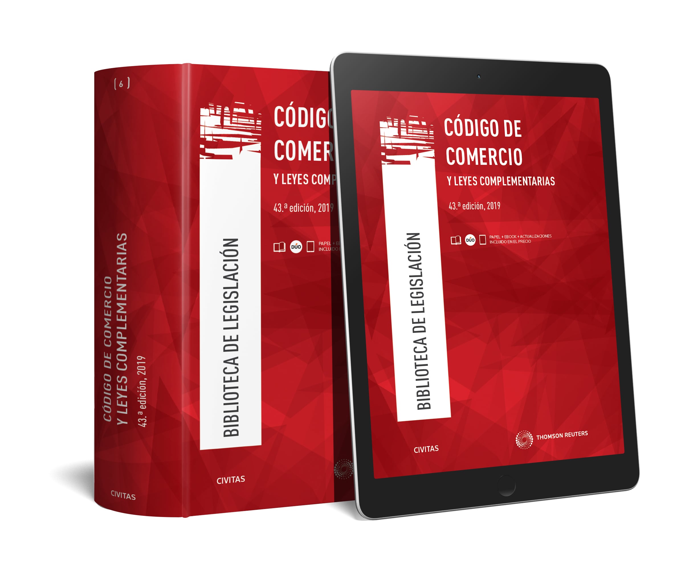 Código de Comercio y Leyes Complementarias  43ª Edición 2019