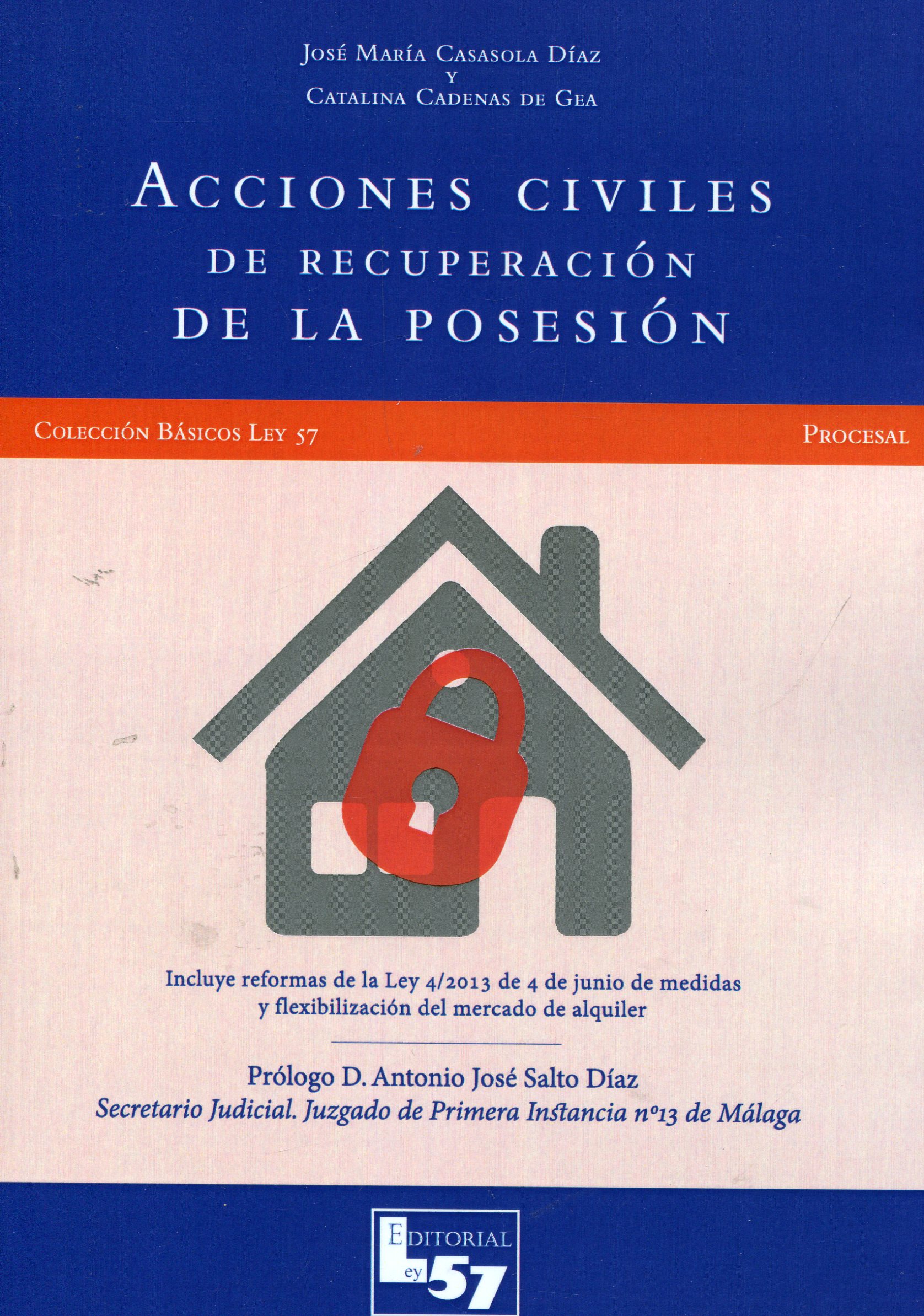 Acciones civiles de recuperación de la posesión. Formularios y Esquemas Procesales