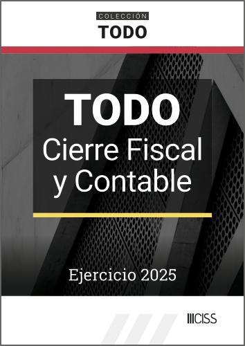 Todo cierre fiscal y contable. Ejercicio 2025