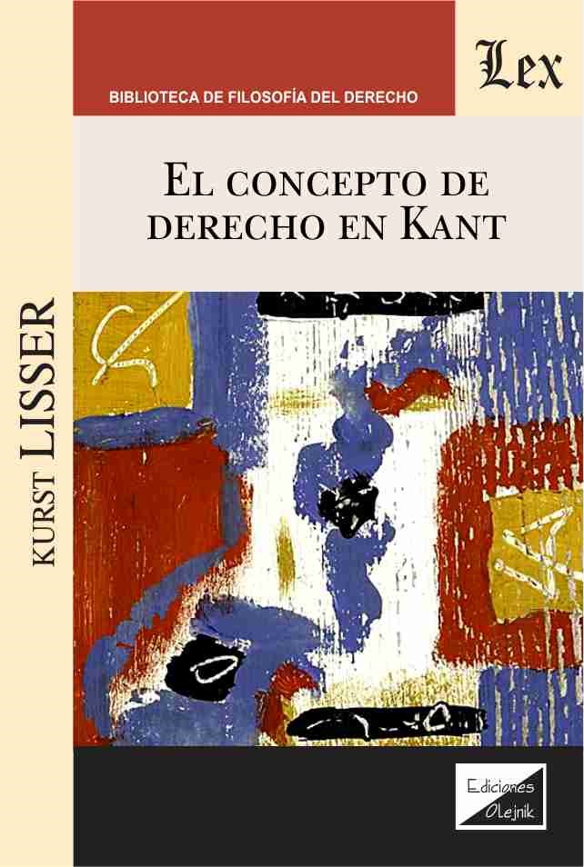 El Concepto De Derecho En Kant