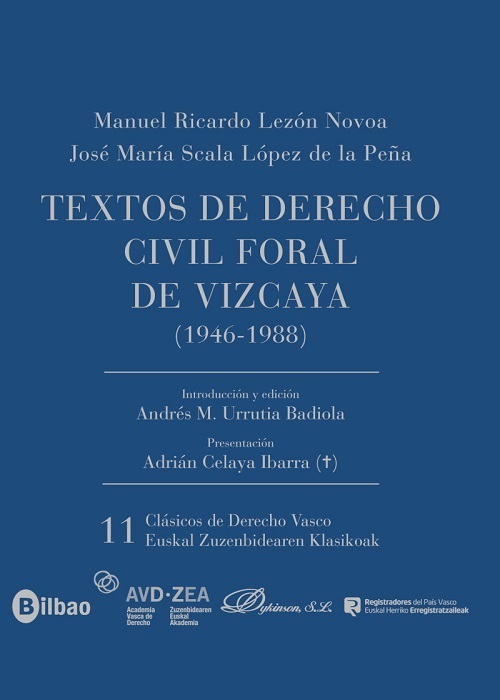 Textos de Derecho Civil Foral de Vizcaya (1946-1988)