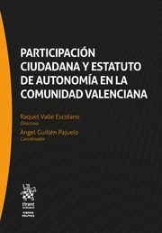 Participación ciudadana y estatuto de autonomía en la Comunidad Valenciana