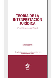 Teoría de la interpretación jurídica