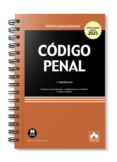 Código penal (1ª Edición 2025) Encuadernación Anillas