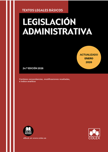 Legislación Administrativa (24ª Edición) 2026