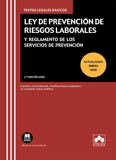 Ley de Prevención de Riesgos Laborales y Reglamento de los servicios de prevención (4ª Edición) 2026