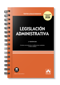 Legislación administrativa (2ª Edición 2026) Encuadernación Anillas