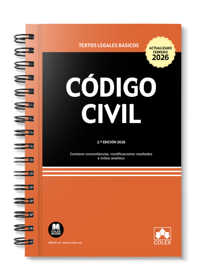 Código civil (2ª Edición 2026) Encuadernación Anillas
