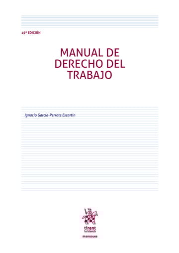Manual de Derecho del Trabajo 15ª Edición