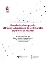 Derecho local comparado: el Pleno y la Presidencia de los Tribunales Superiores de Justicia I