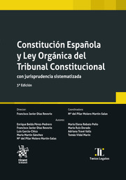 Constitución española y ley orgánica del tribunal constitucional con jurisprudencia (3ª Edición)