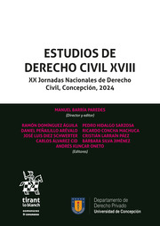 Estudios de Derecho Civil XVIII. XX Jornadas Nacionales de Derecho Civil, Concepción, 2024