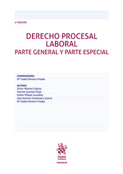 Derecho Procesal Laboral. Parte general y parte especial
