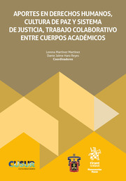 Aportes en Derechos Humanos, Cultura de Paz y Sistema de Justicia, Trabajo Colaborativo entre Cuerpos Académicos