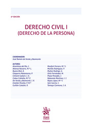 Derecho Civil I  Derecho de la persona (6ª Edición) 2026