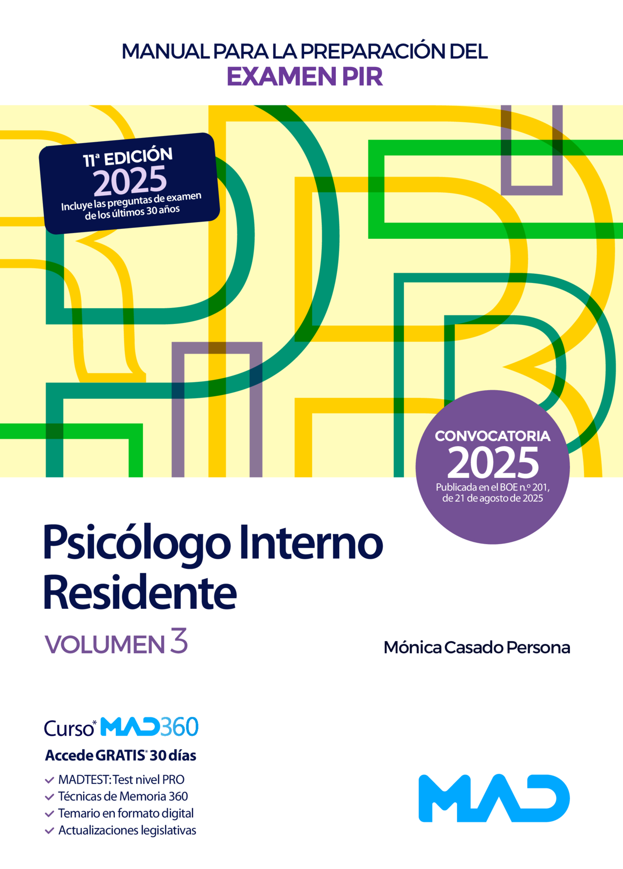 Manual para la preparación del examen PIR  (Psicólogo Interno Residente)