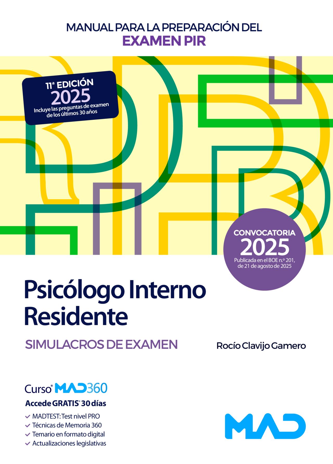 Manual para la preparación del examen PIR  (Psicólogo Interno Residente)