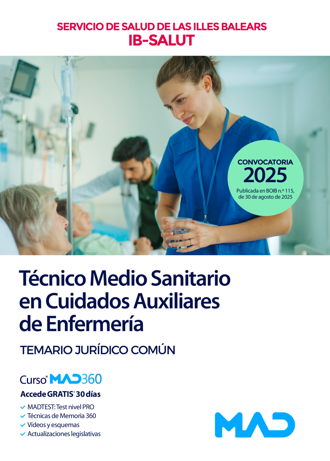 Técnico Medio Sanitario en Cuidados Auxiliares de Enfermería