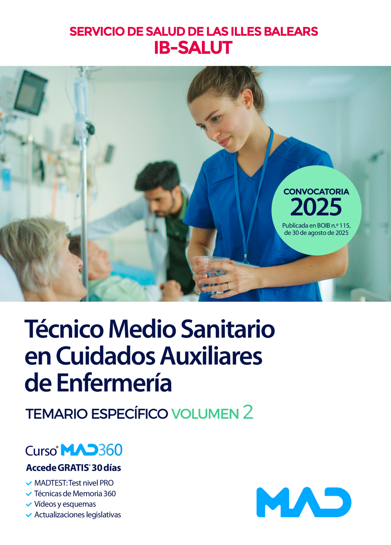Técnico Medio Sanitario en Cuidados Auxiliares de Enfermería