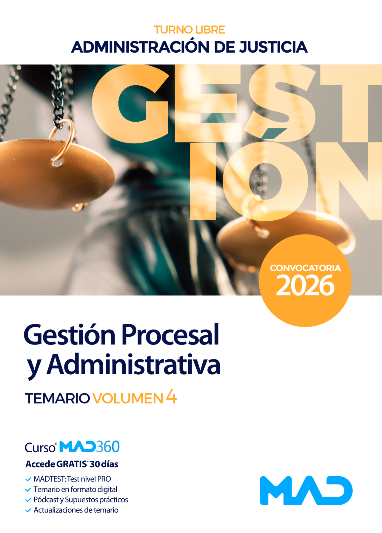 Cuerpo de Gestión Procesal y Administrativa (turno libre)