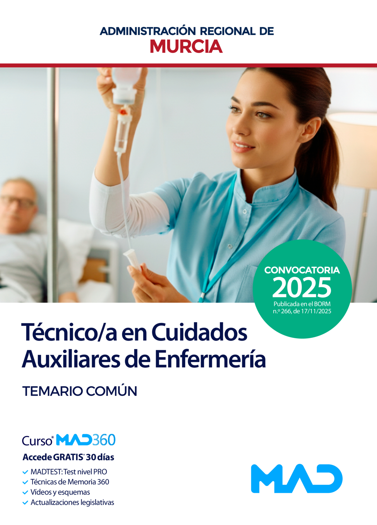 Cuerpo de Técnicos Auxiliares, opción Cuidados Auxiliares de Enfermería
