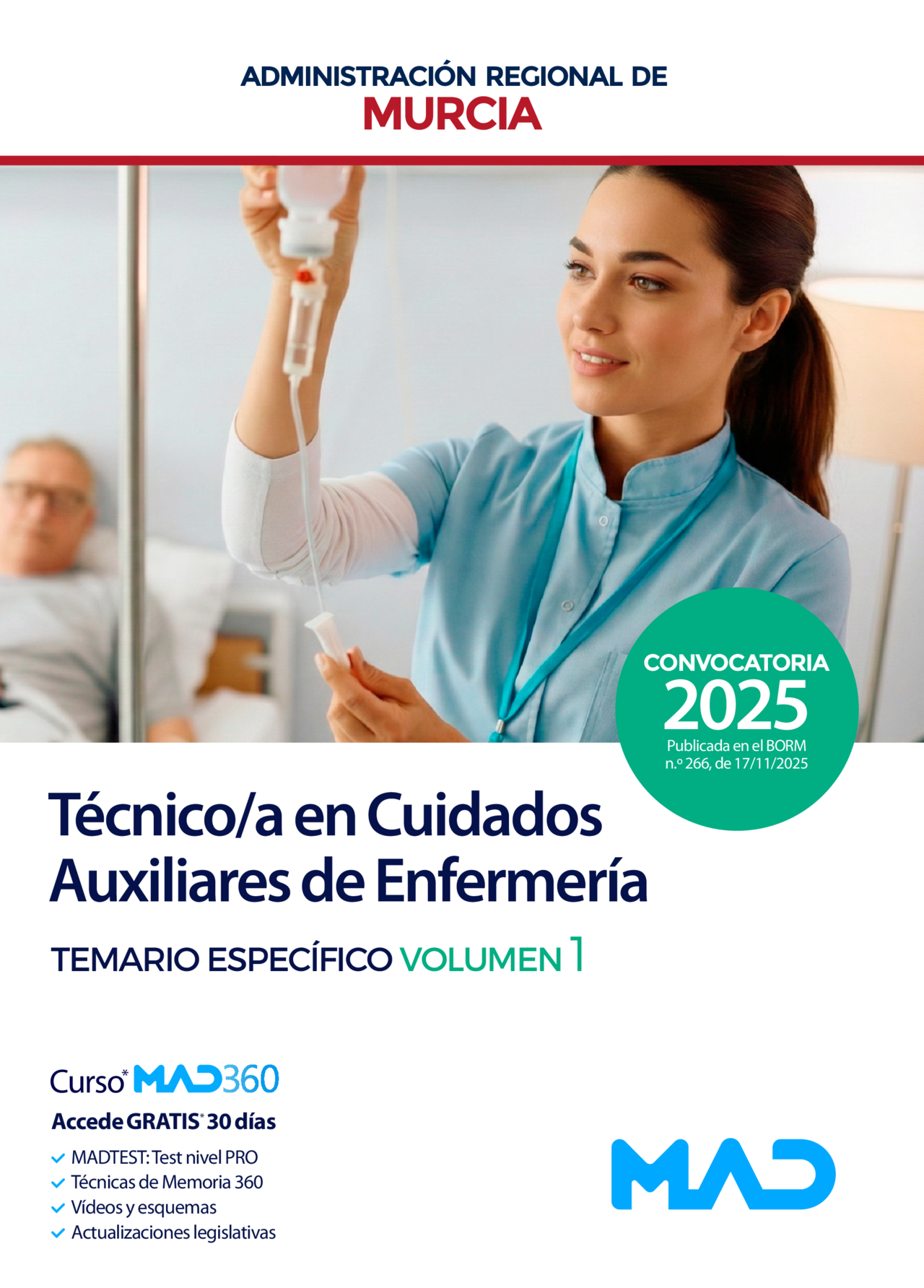 Cuerpo de Técnicos Auxiliares, opción Cuidados Auxiliares de Enfermería