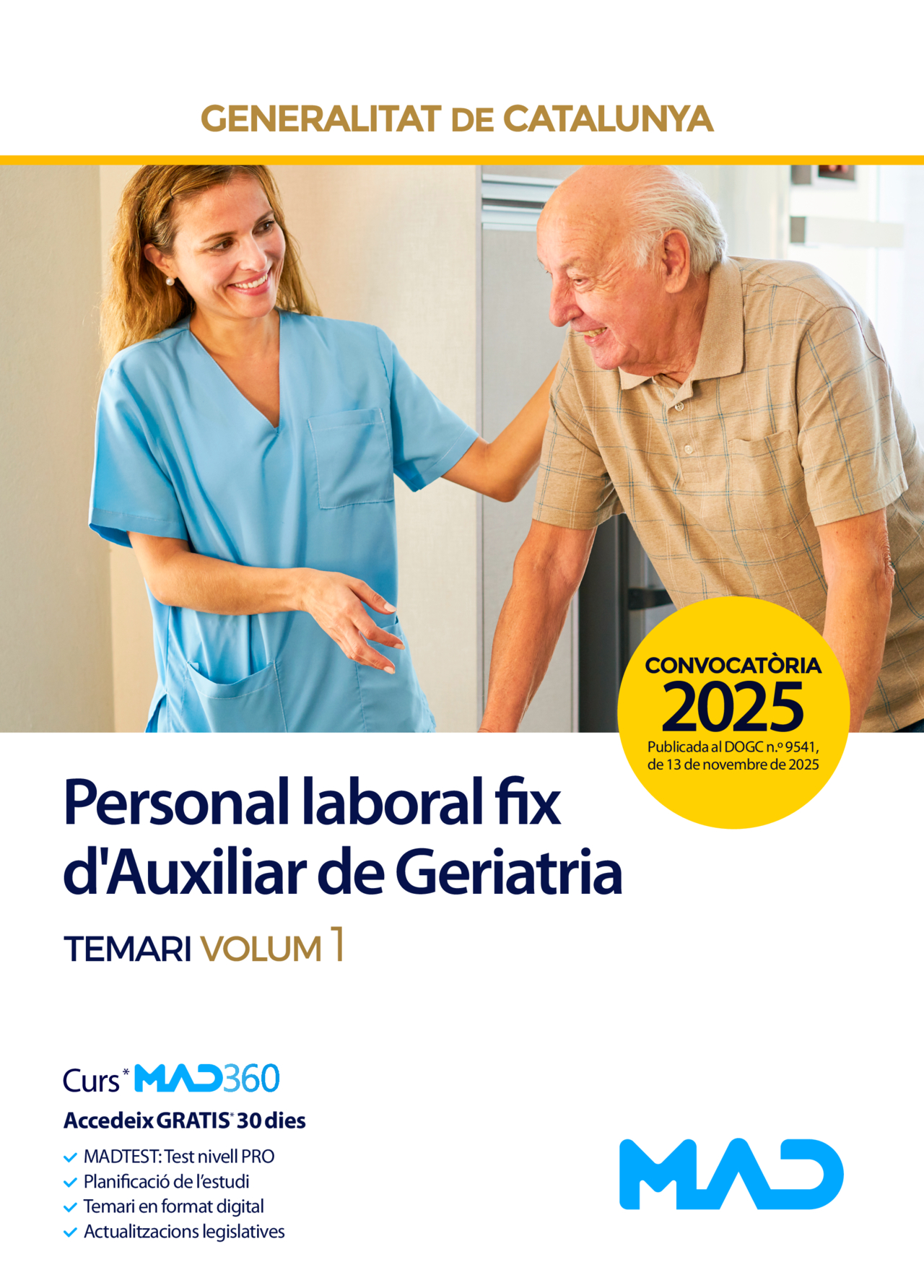 Personal Laboral Fix d'Auxiliar de Geriatria