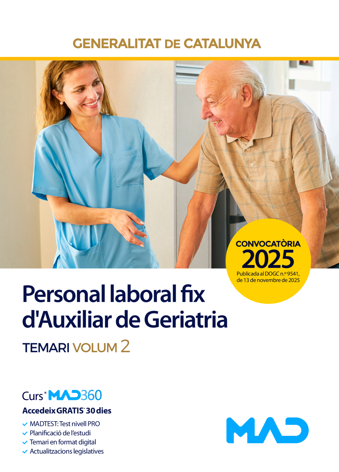 Personal Laboral Fix d'Auxiliar de Geriatria
