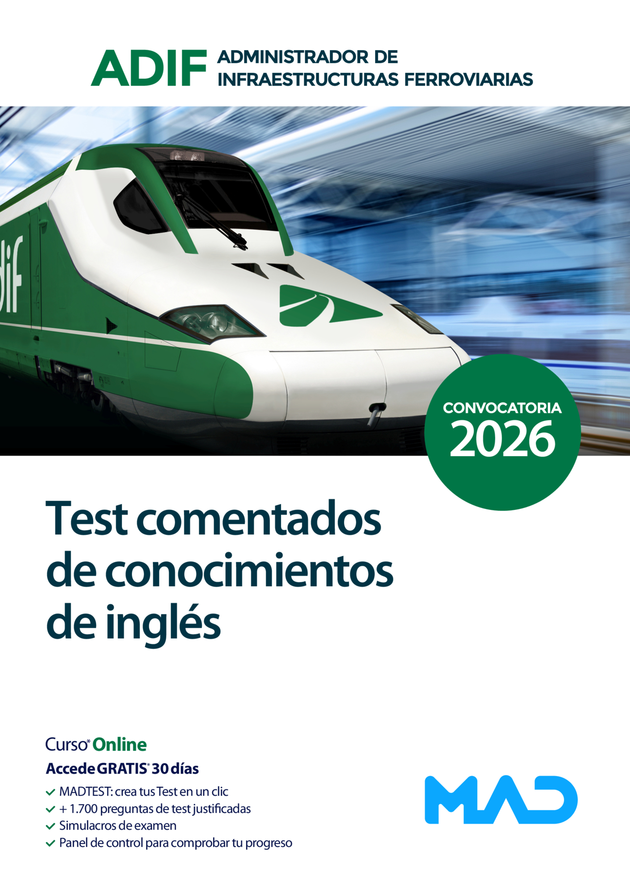 Test comentados de conocimientos de inglés