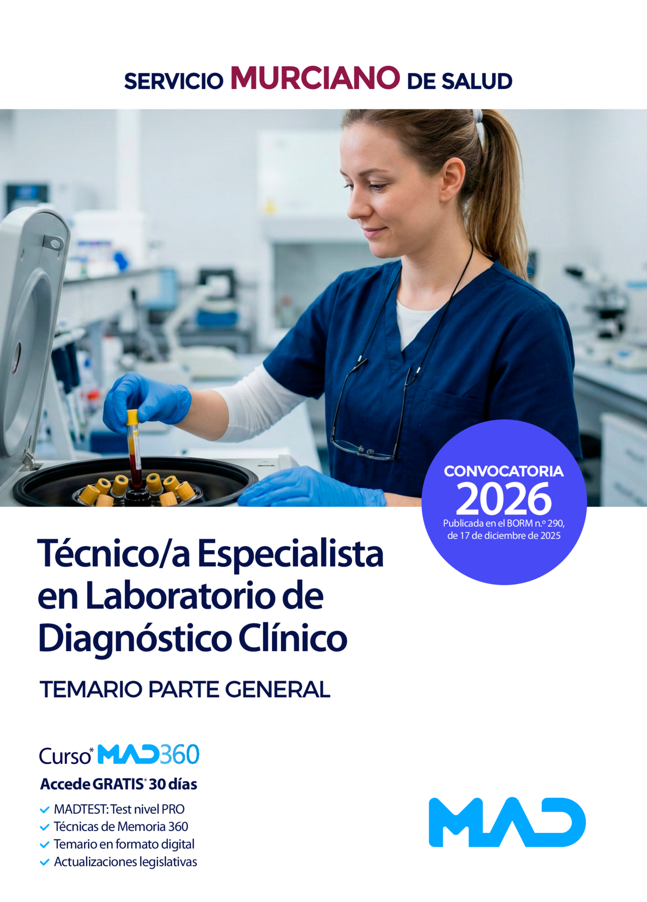 Técnico/a Especialista en Laboratorio de Diagnóstico Clínico