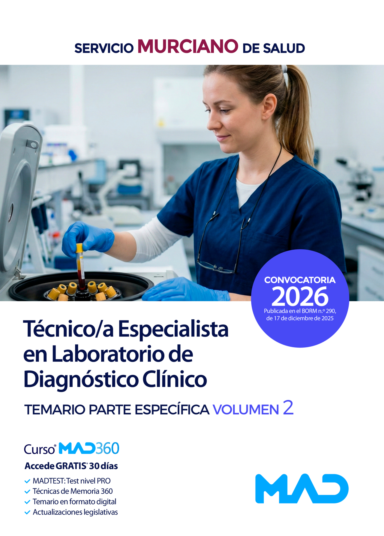 Técnico/a Especialista en Laboratorio de Diagnóstico Clínico